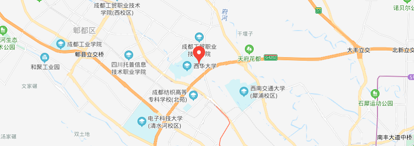 西华大学学校地图